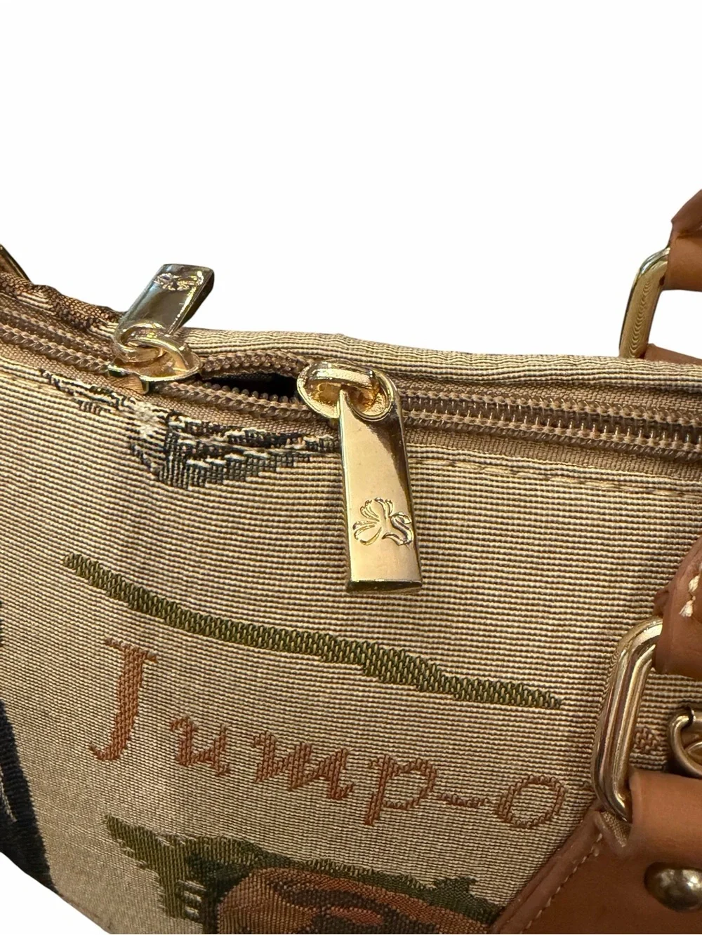 Signare Tapestry Equestrian Top Handle Bag Horses Satchel Crossbody Western